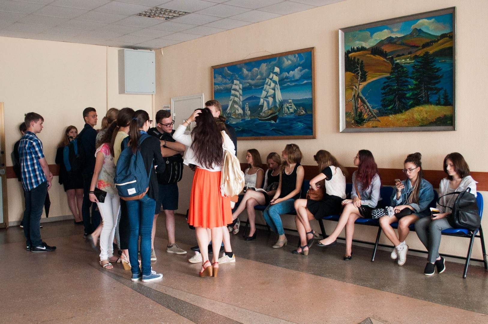 Абитуриенты устроили аншлаг в Высшей школе телевидения ВГУЭC