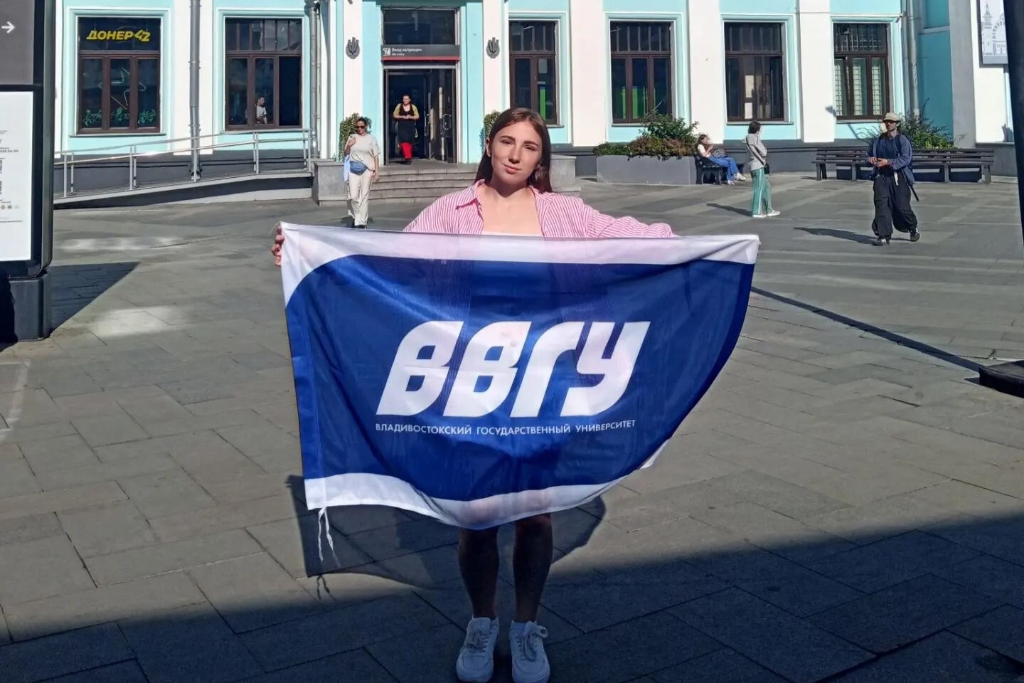 Студентка ВВГУ Карина Тетерина во второй раз отправилась в гуммиссию в новые регионы России