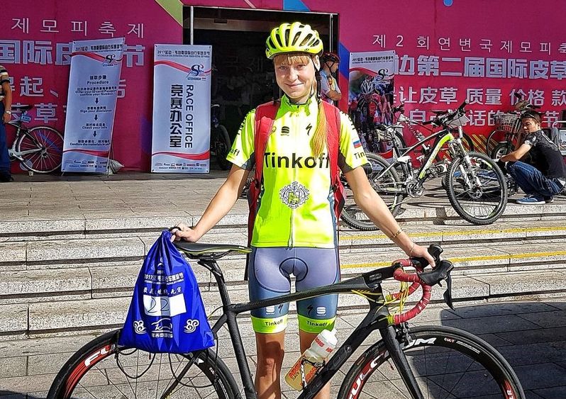 Студентка кафедры экономики ВГУЭС стала призёром в Международной Азиатской велогонке среди любителей и профессионалов