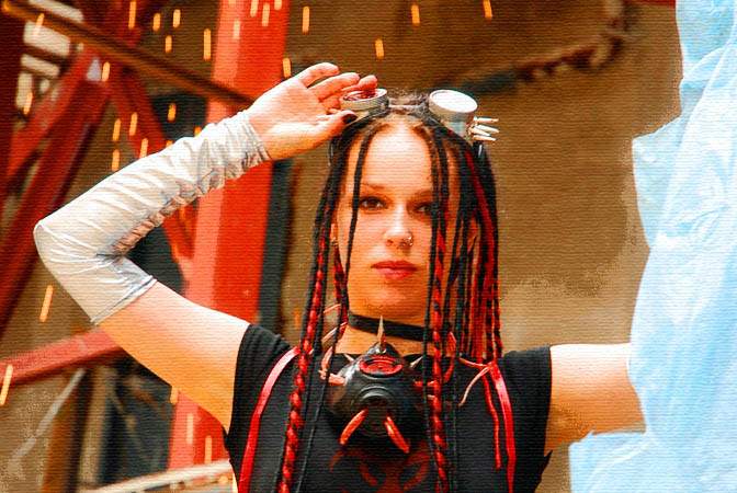 Выпускница ВГУЭС разрабатывает модели для экстравагантных модниц