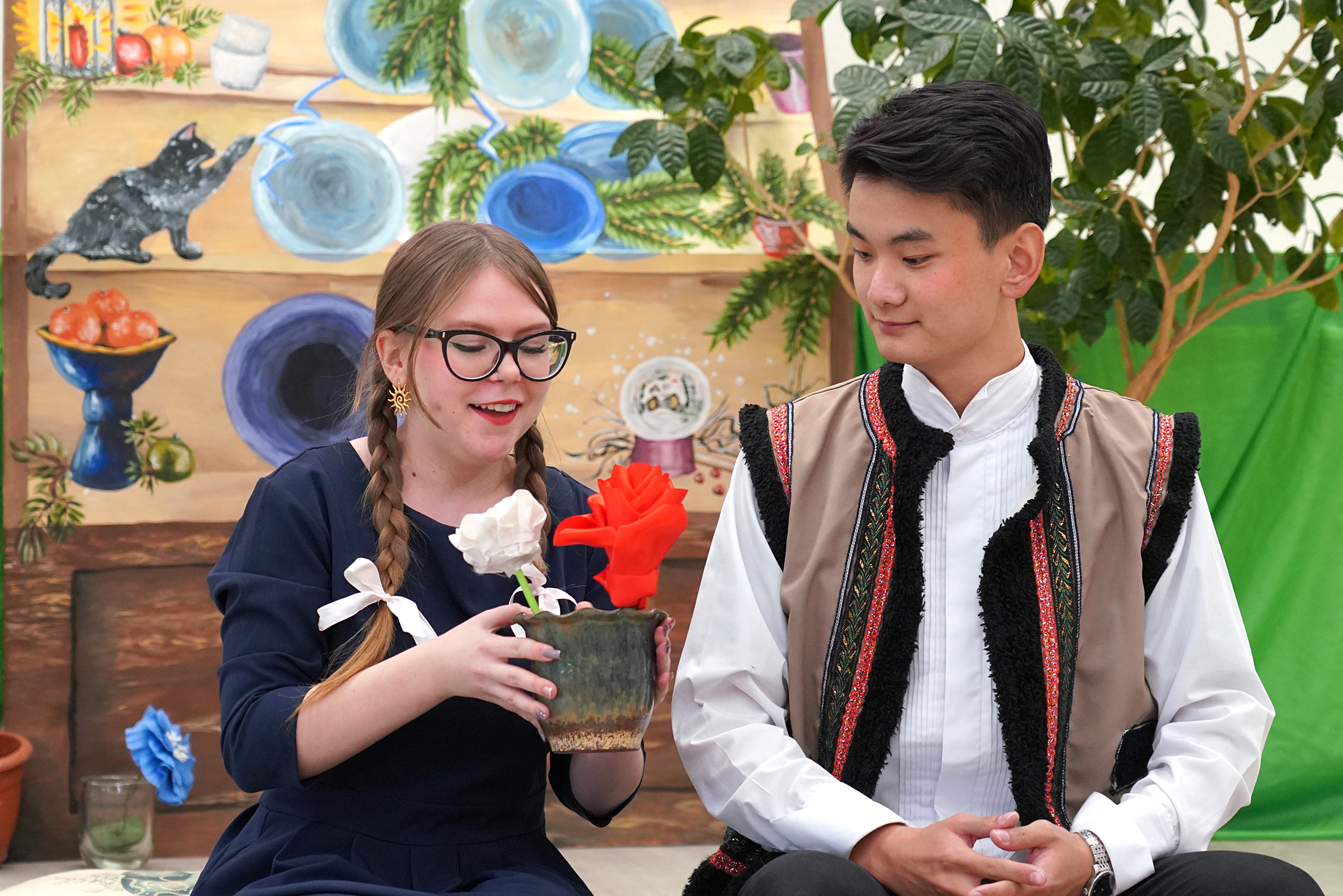 «Снежная королева»: традиционный новогодний спектакль российских и иностранных студентов прошёл в ВВГУ