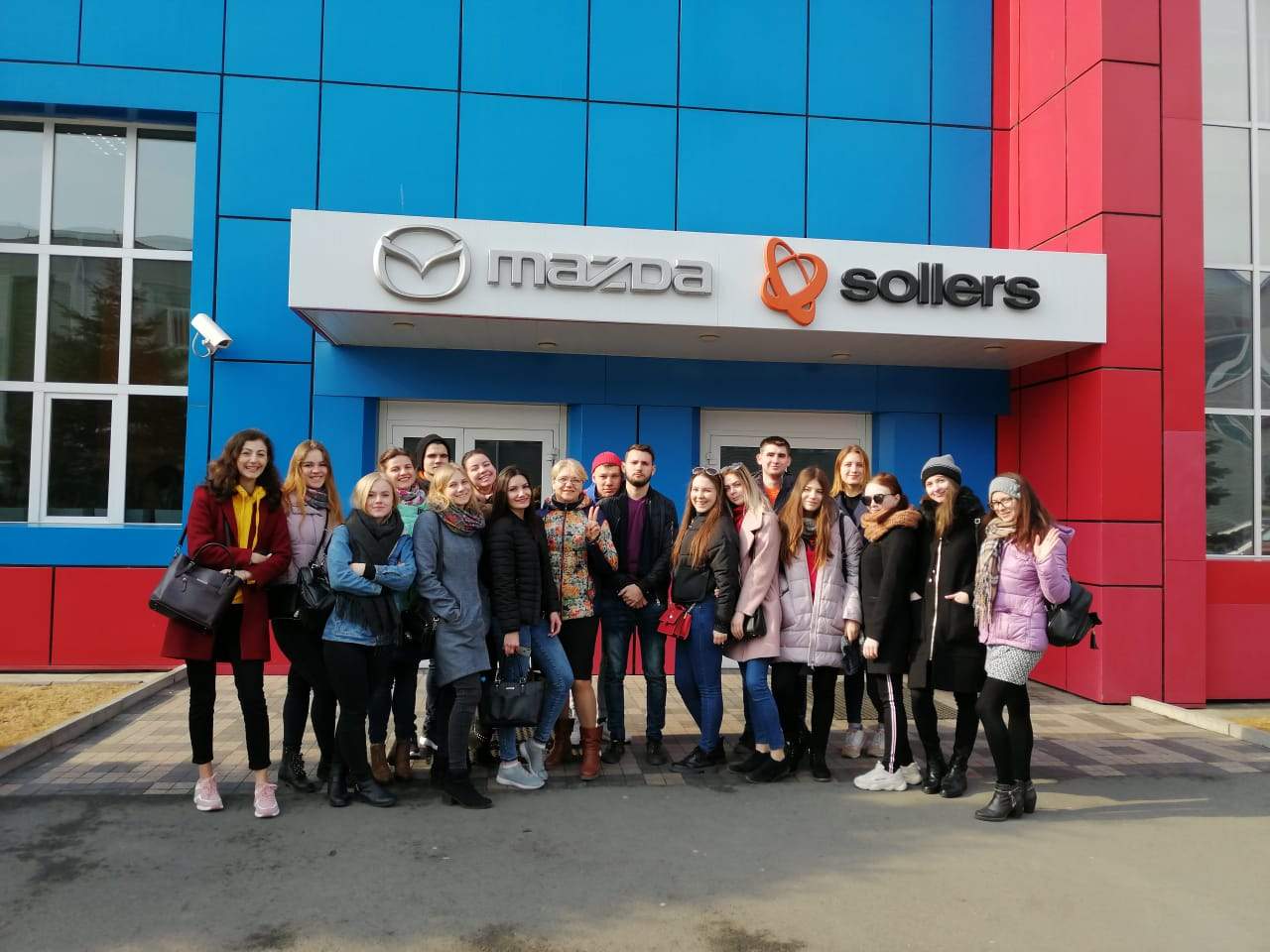 Экскурсия на завод Mazda Sollers