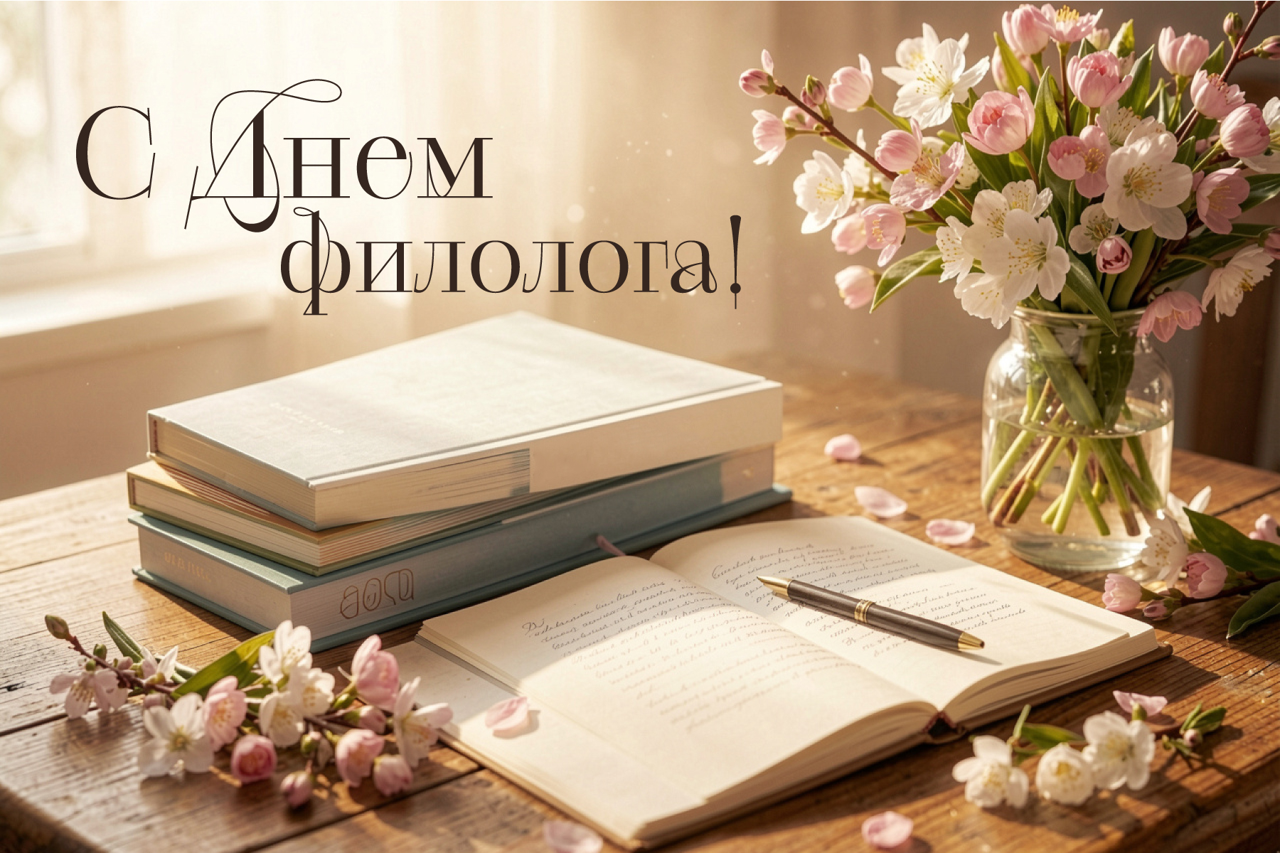 ВВГУ поздравляет с Днем филолога