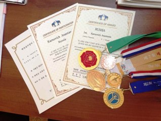 Лицеистка филиала ФГБОУ ВПО «ВГУЭС» в г. Находке привезла золотые медали с открытых чемпионатов по Тхэквондо