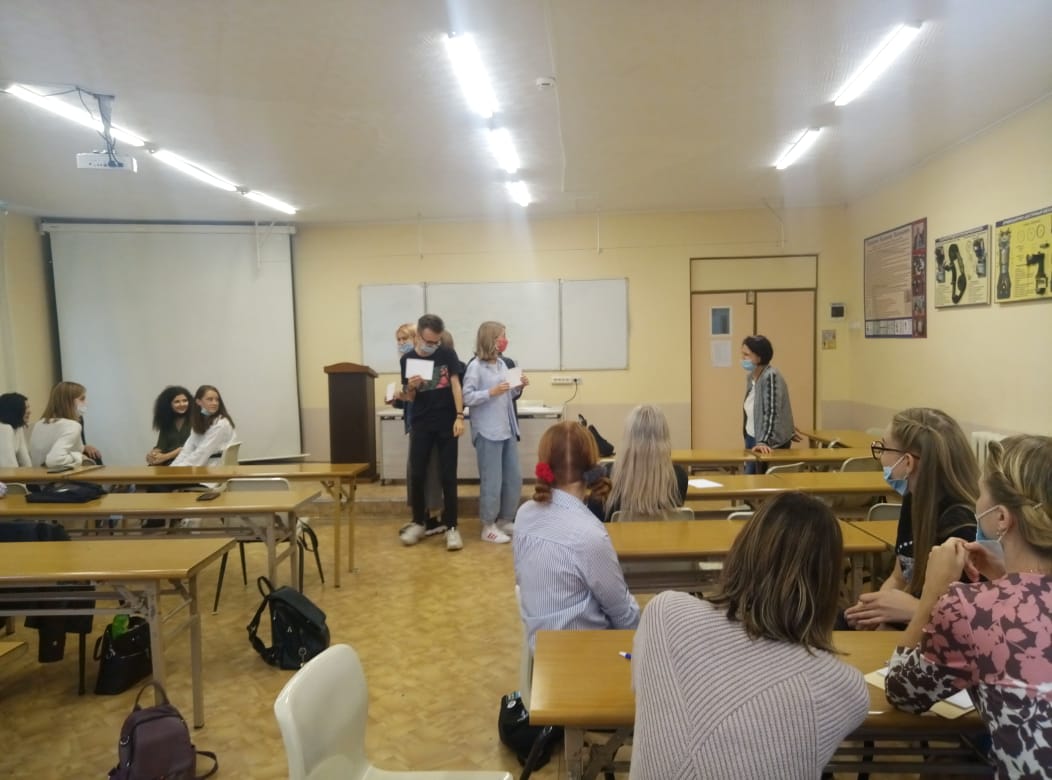 Поздравляем с поступлением наших первокурсников, группу БАПС-20-01!