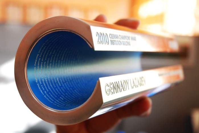 Первый проректор ВГУЭС привезла из Неаполя награду Международной ассоциации CEEMAN