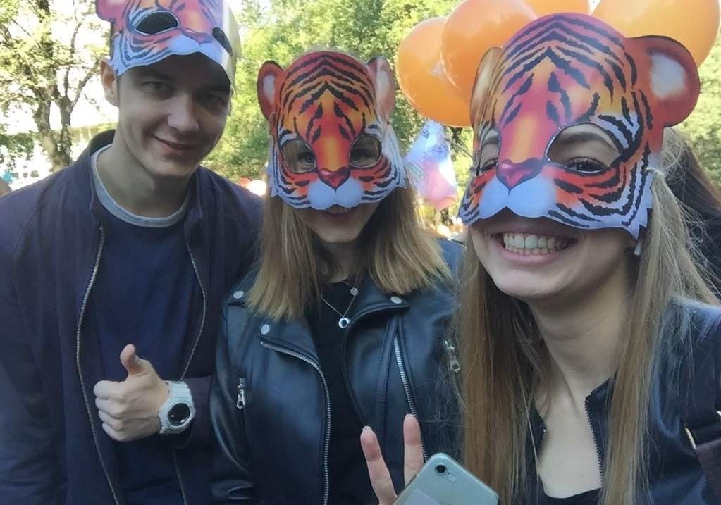 Карнавальное шествие в День тигра!