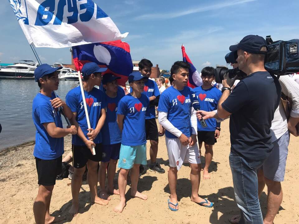 Студенты ВГУЭС из Лаоса – призёры гонки на «Драконах»