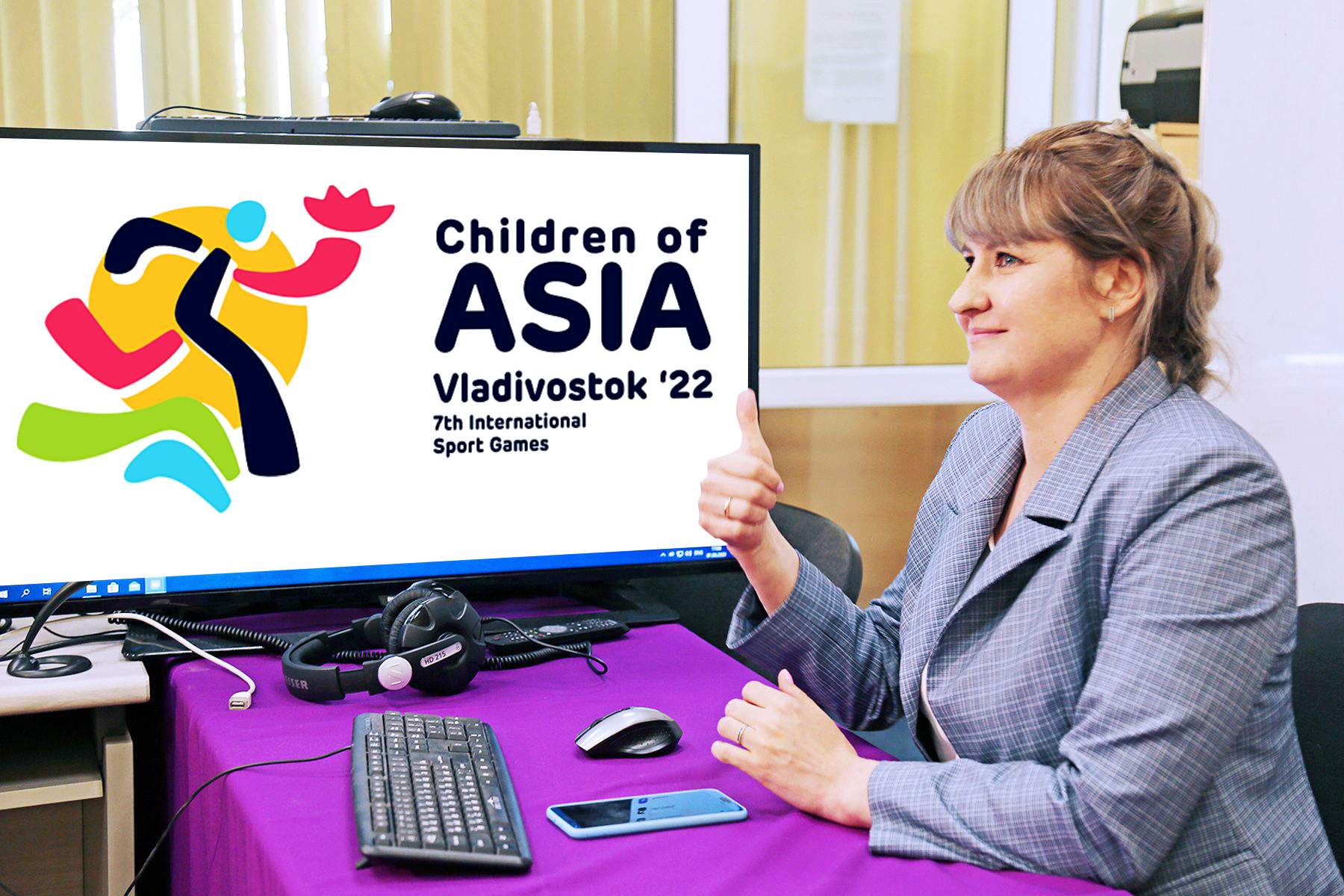 Огонь международных спортивных игр понесут факелоносцы от ВГУЭС