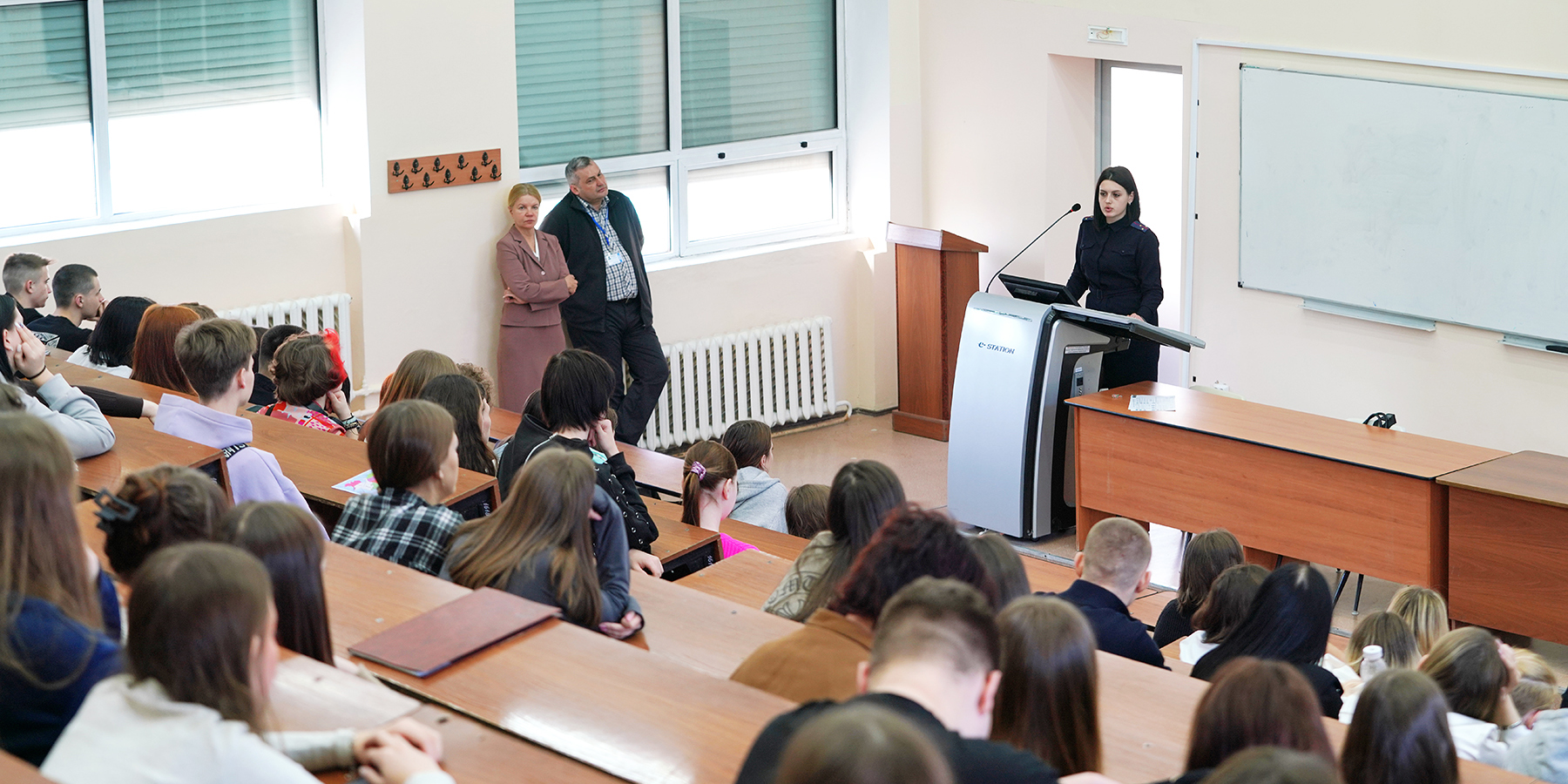 Профилактические встречи студентов с сотрудниками полиции продолжаются ВВГУ