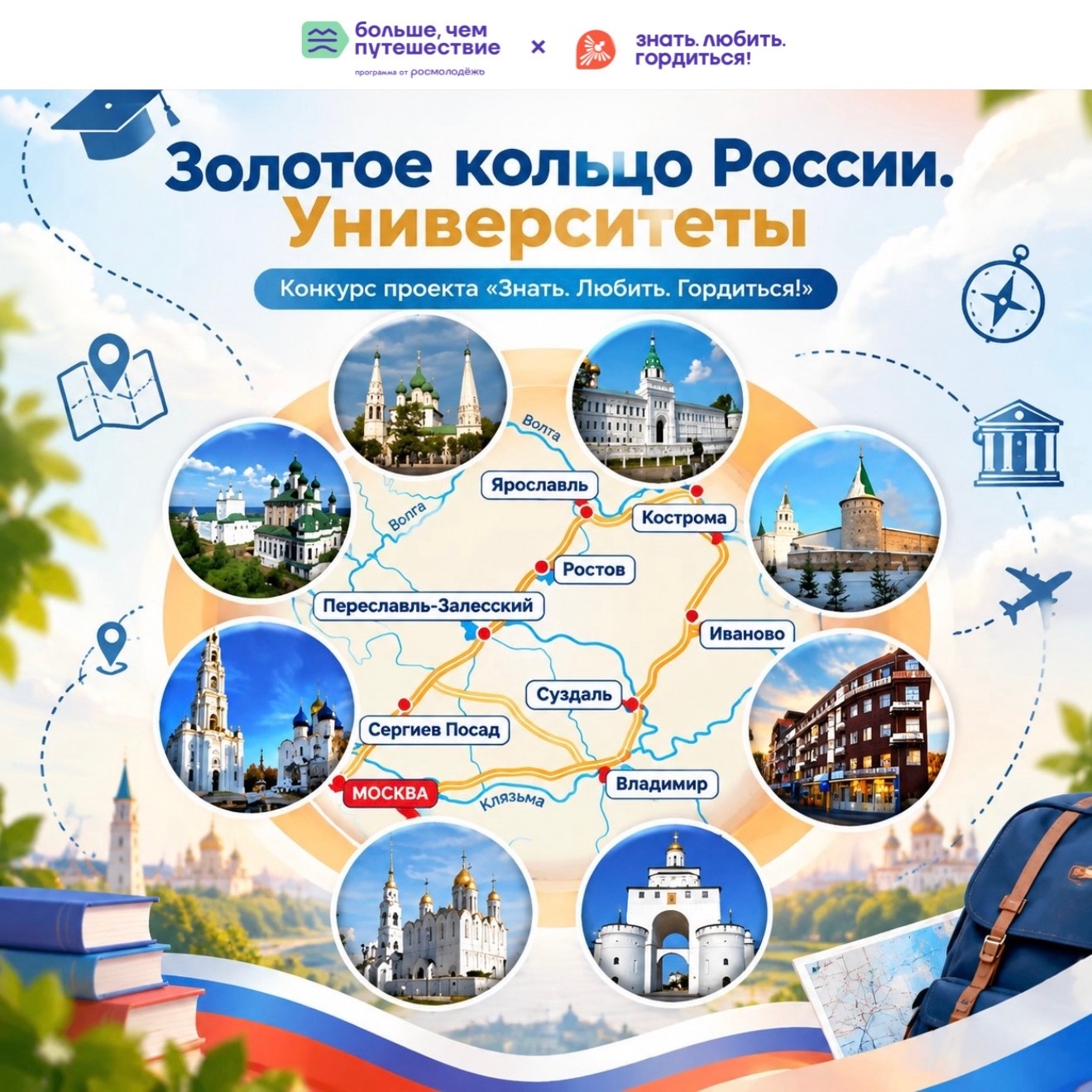 Старт специальной номинации «Золотое кольцо России. Университеты»!