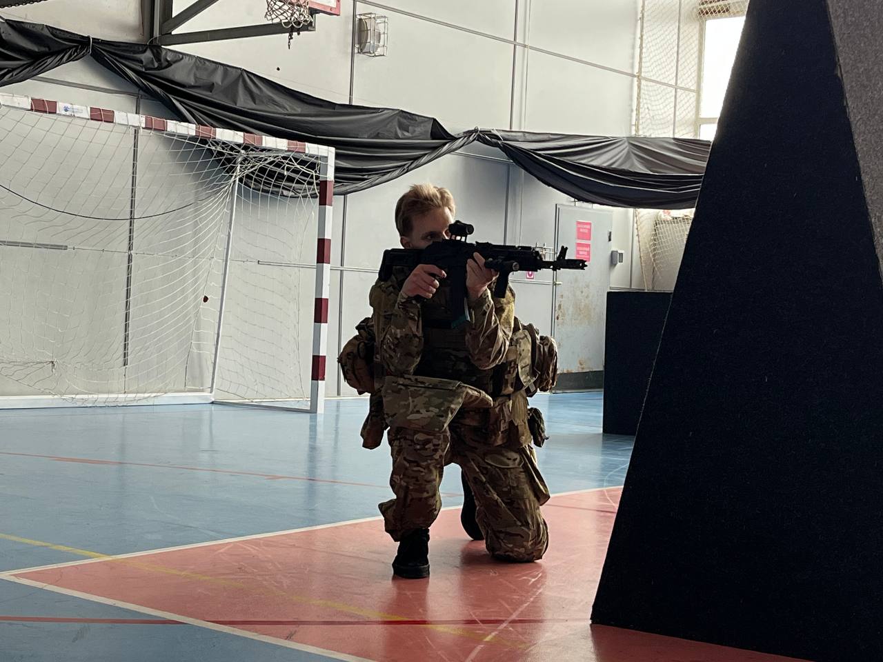 Мастер-класс по страйкболу в рамках фестивальной недели «На страже мира»