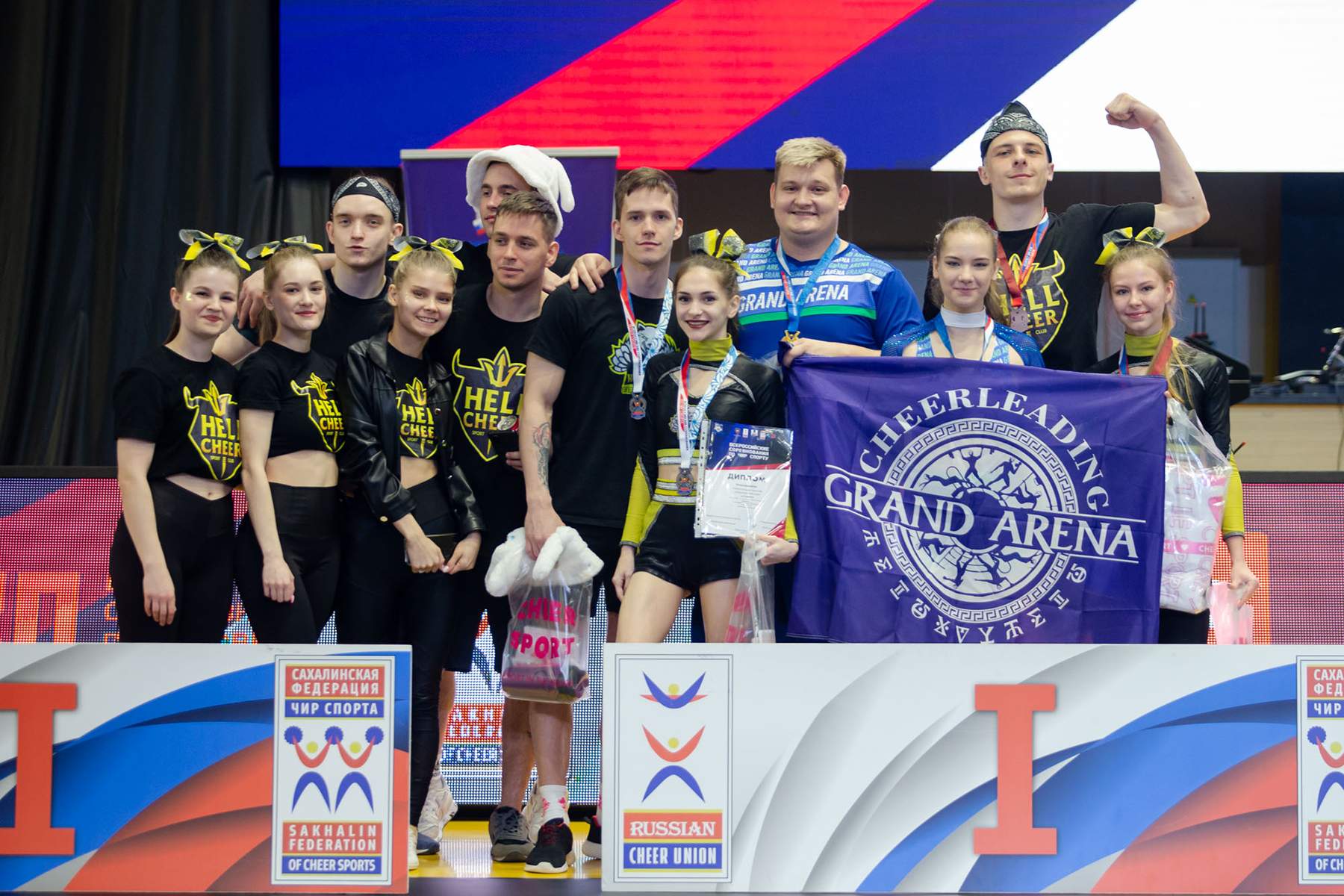 Команда по чир спорту ВВГУ: летающие студенты с успехом выступили на всероссийских соревнованиях