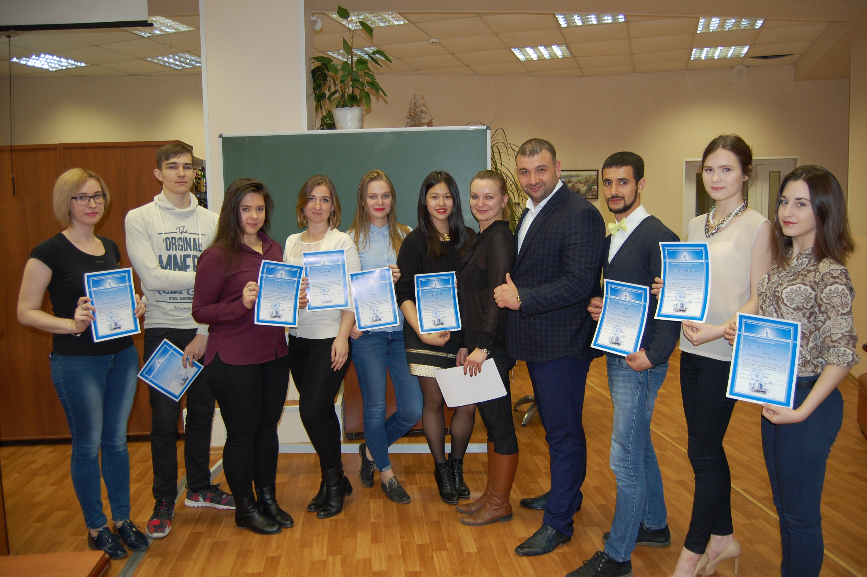 "Бармены ресторанной индустрии" получили свои заслуженные сертификаты