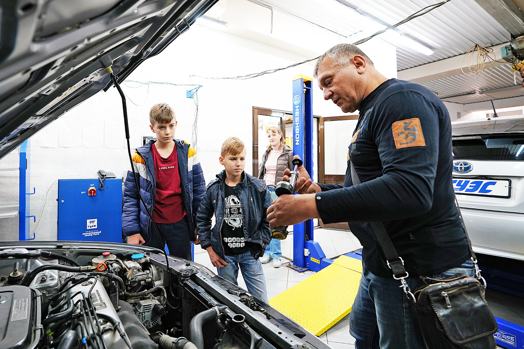 Институт транспорта и логистики ВГУЭС представил секцию «Автомобильные технологии» на Всероссийском Фестивале NAUKA 0+