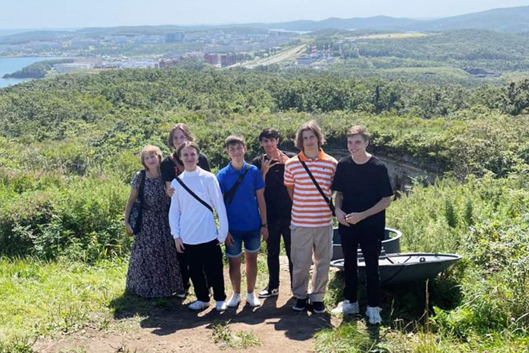 Музей Арсеньева провел экскурсию по форту Поспелова для студентов Академического колледжа ВВГУ